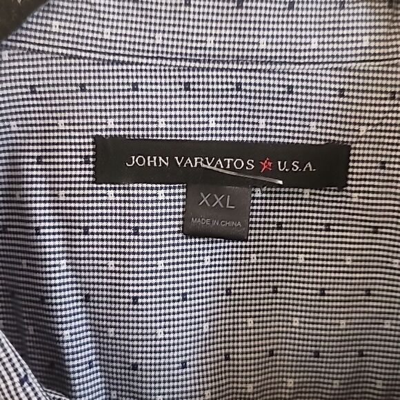 John Varvatos Short Sleeve Cotton Shirt - Picture 5 of 7